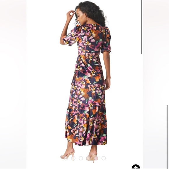 Miss Los Angelo’s floral velour dress - Picture 2 of 4